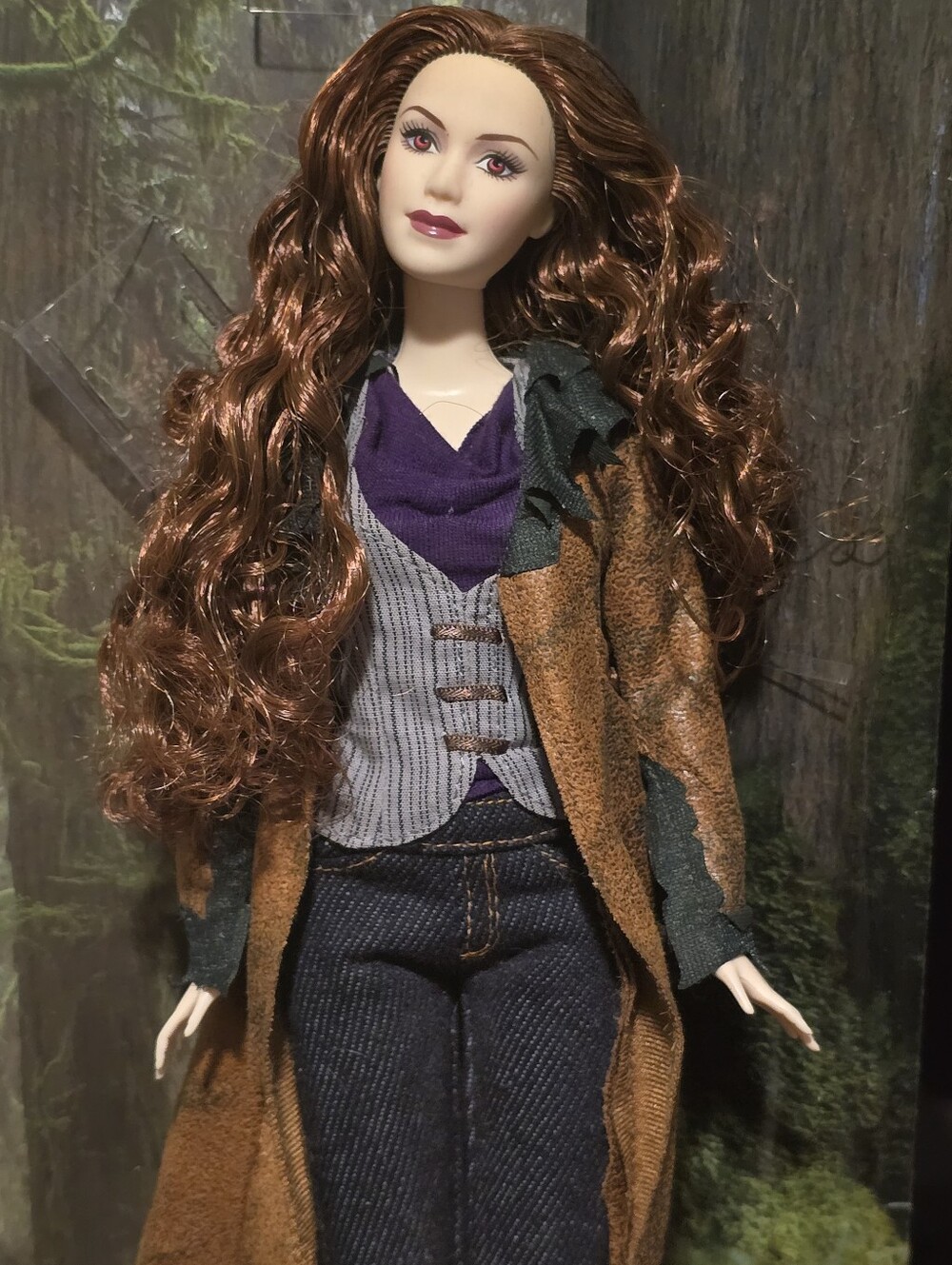 Twilight Saga: Victoria Curly Red Hair Vampire Barbie Doll